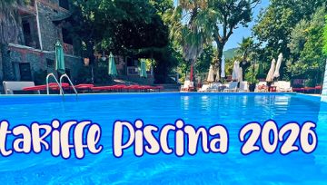 TARIFFE PISCINA: Giugno – Luglio – Agosto 2026